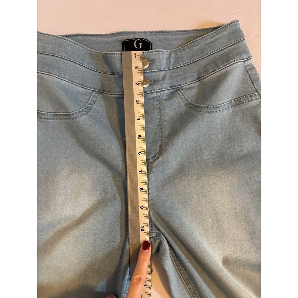 G By Giuliana Womens 10 Soft Denim Pull On Jegging‎ Sexy Slimming Y2K 90's Urban - Picture 6 of 8